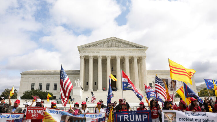 Фаны Трампа собираются в Вашингтон на протест 14 ноября. Фото:  Facebook 