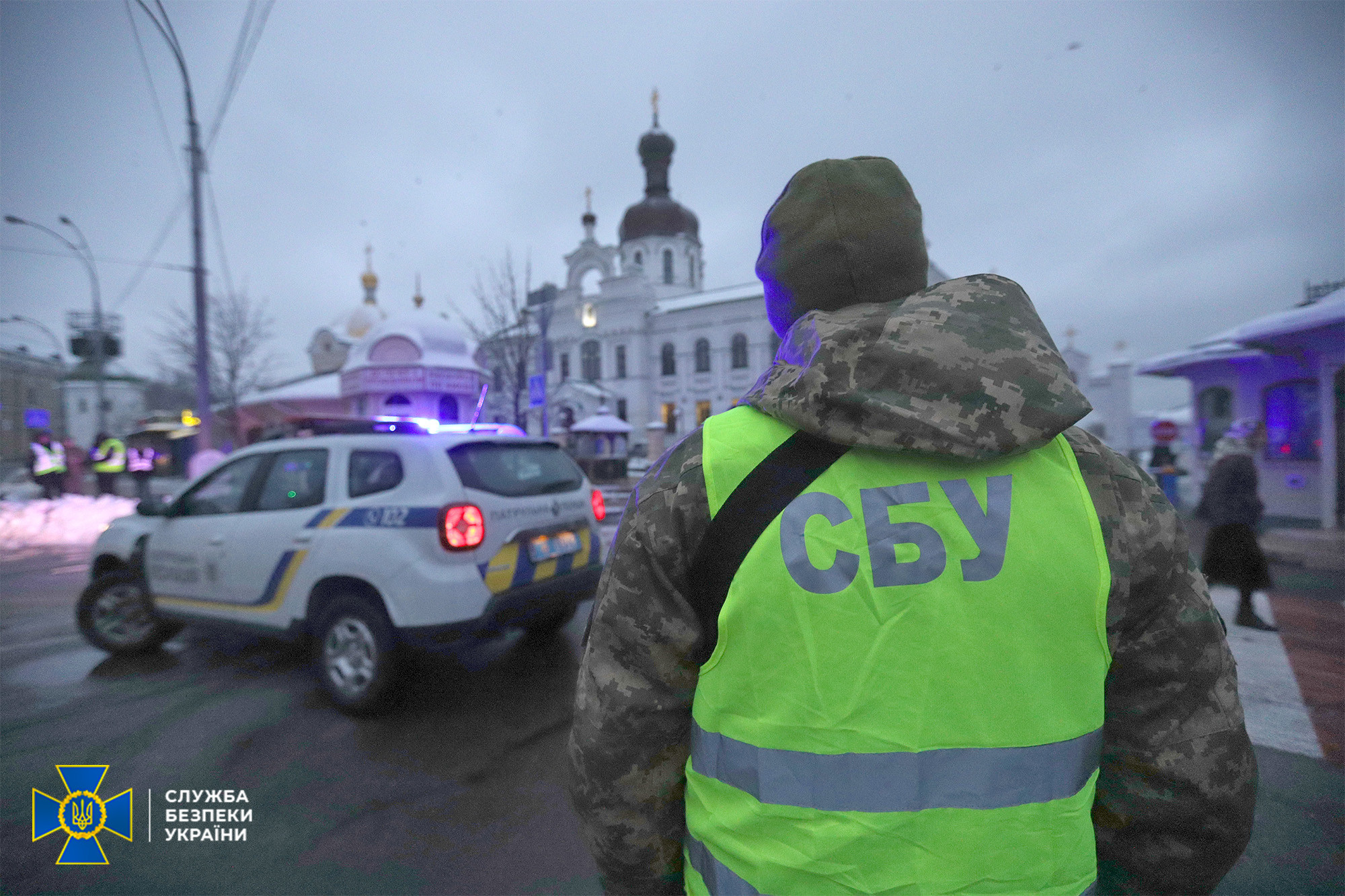 СБУ проводит обыски в Киево-Печерской Лавре