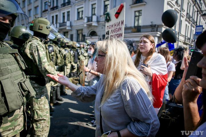 Протесты в Беларуси