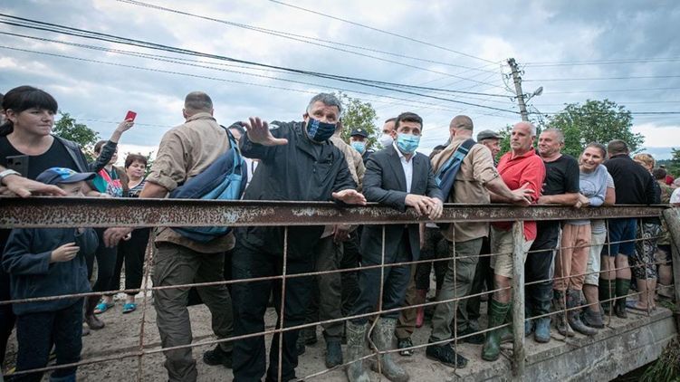 Арсен Аваков и Владимир Зеленский