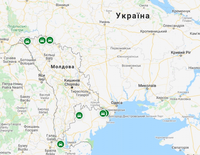 Заработавшие пункты пропуска