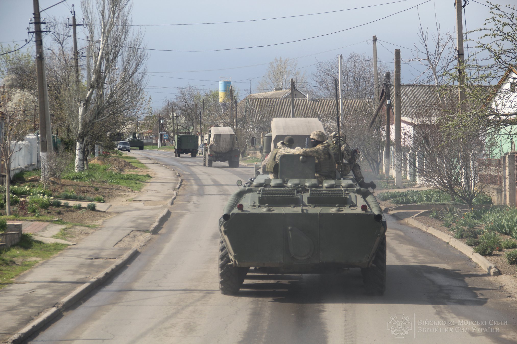 Колонна военной техники