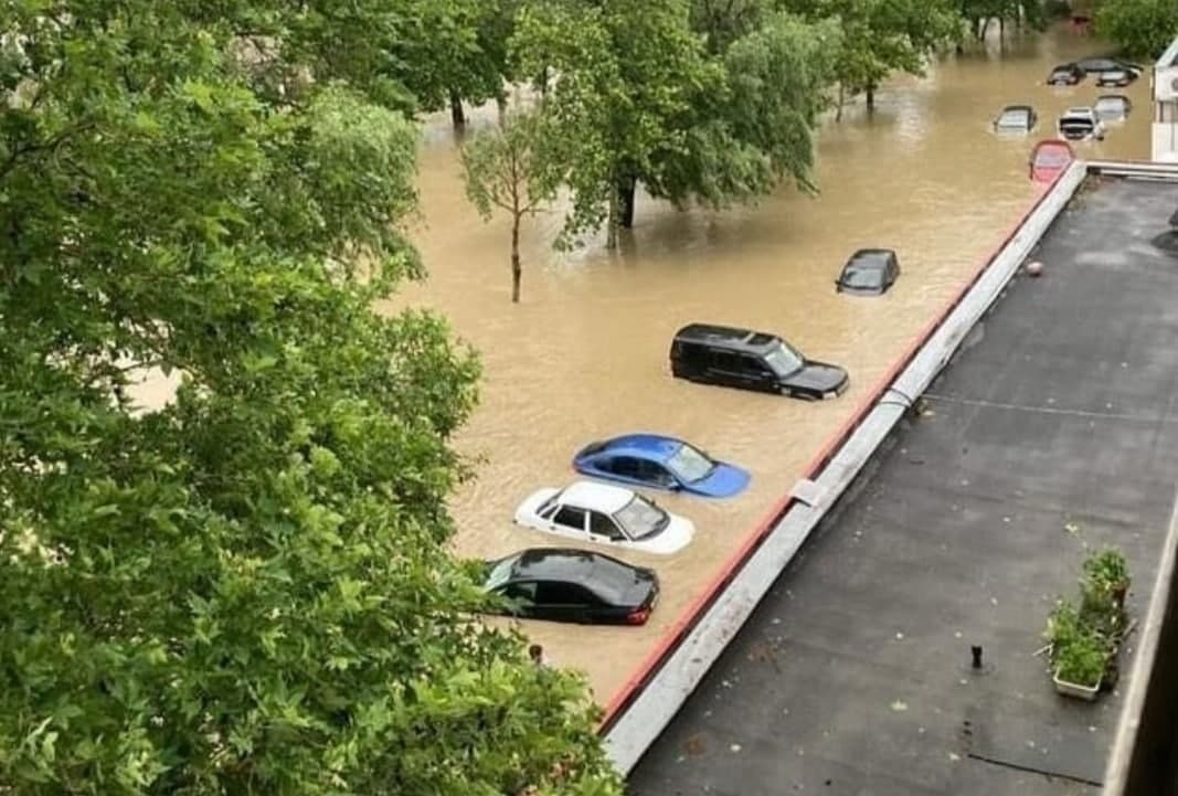 В аннексированном Крыму затопило Керчь